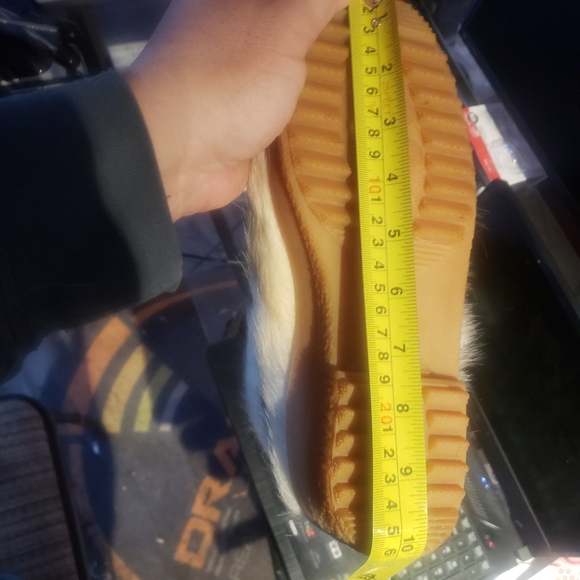 Vintage Womens Mocatem Goat Hair Yeti Size 8 Boots Apres ski Made in France - Picture 12 of 12